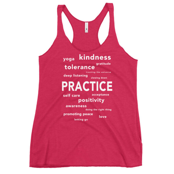 PRACTICE - Women's Racerback Tank - Image 5