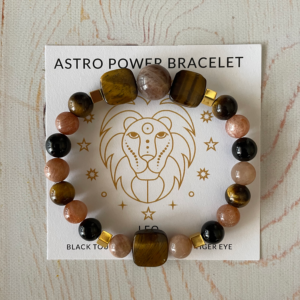 North Bone Essentials - Astro Power Genuine Gemstone Bracelet - Leo