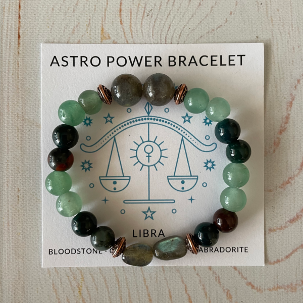 North Bone Essentials - Astro Power Genuine Gemstone Bracelet - :ibra