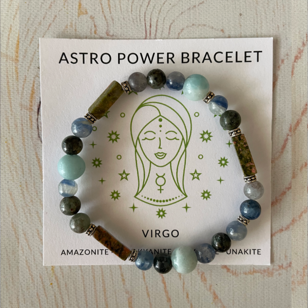 North Bone Essentials - Astro Power Genuine Gemstone Bracelet - Virgo