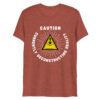 North Bone Essentials - t-Shirt - Caution, Currently Deconstructing Reality - Rust