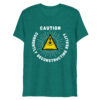 North Bone Essentials - t-Shirt - Caution, Currently Deconstructing Reality - Sea Green
