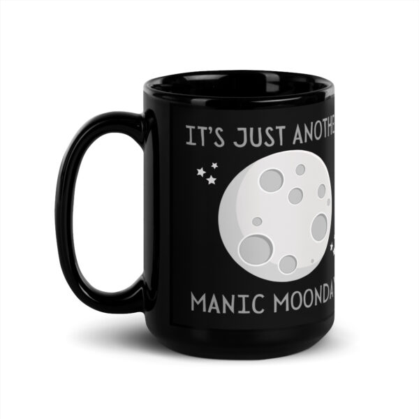 North Bone Essentials - 15 oz Black Mug - Manic Moonday