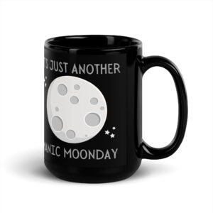 North Bone Essentials - 15 oz Black Mug - Manic Moonday