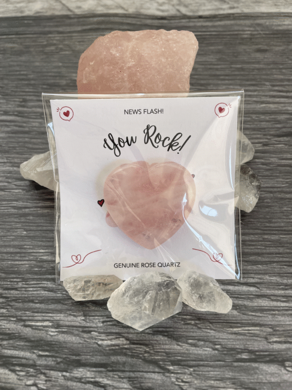 You ROCK! - Heart Stones with a Message of Love